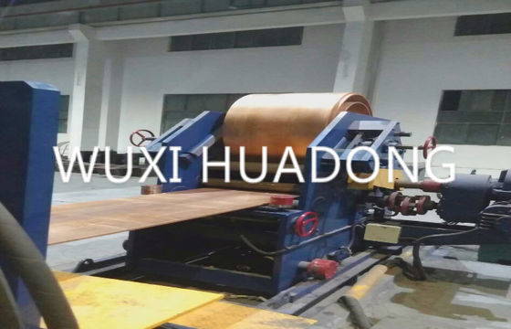 로를 녹고 붙들기에 수평한 구리 지구 석판 지속 주조기